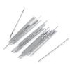 20 шт серебряные большие круглые вязальные иглы для вышивания, длина 52 мм