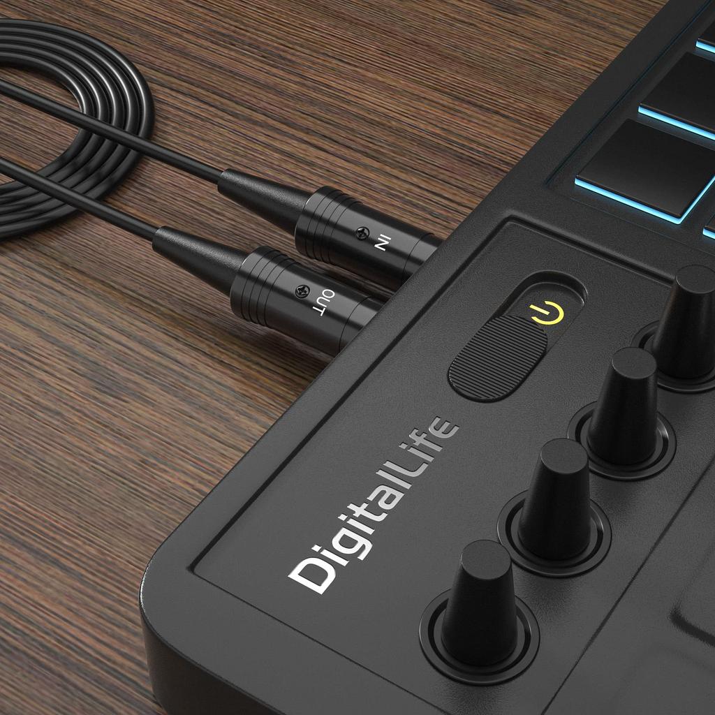 DigitalLife Interface 1 Easily connect electronic instruments to your PC MIDI cable compatible DriverGenius Japan distributor USB-MIDI (5-pin DIN,
