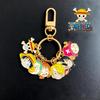 ONE PIECE Брелок Обезьяна Д. Луффи Нами Аниме Периферия Bluetooth Гарнитура Шарм Изящная Модная Игрушка Украшение Подарок для Друзей