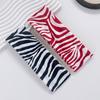 Wide-brimmed Zebra-print Headband High Elasticity Yoga Headband New Wide Brim Headband  Sports