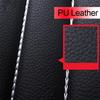 2/4/9PCS Luxury PU Leather Auto Universal Car Seat Covers Interior Accessories Full Set Black Car Seat Cushion Covers Automotive Seat Protector Covers
