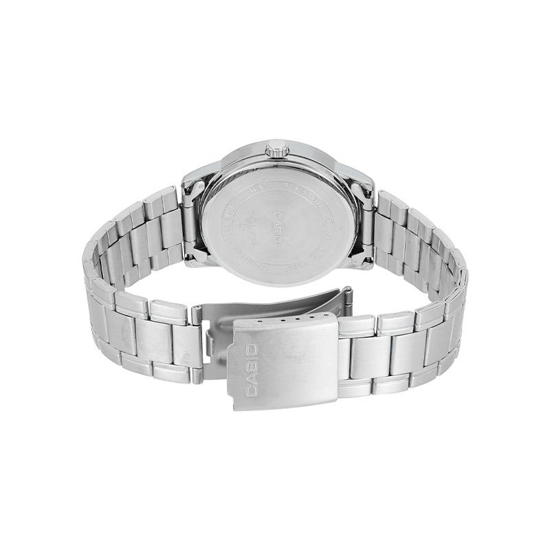 Casio Серия CASIOSTANDARD ретро спортивный тренд кварцевый механизм стальной ремешок японские и корейские часы мужские часы серебристый циферблат MTP-V002D-7BUDF