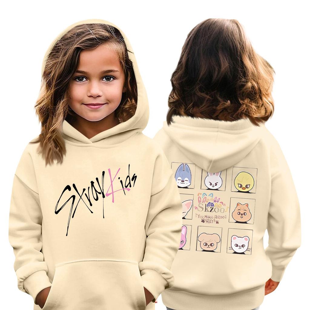 Kids Fashion Casual Top Stray Kids Korean Combo Printed Pullover Sweatshirt