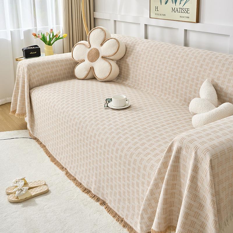 Sofa Cover Chenille Cover Universal Couch Towel Cover Anti-cat Scratch Protection Cover Sofa Blanket Dust Proof Sofa Cover