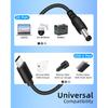 5V/9V/12V/15V/20V/28V USB C to DC 5.5x2.5 PD Trigger Power Cable Adjustable Voltage 140W Type C Male to DC 5.5x2.5mm Male Cord 5