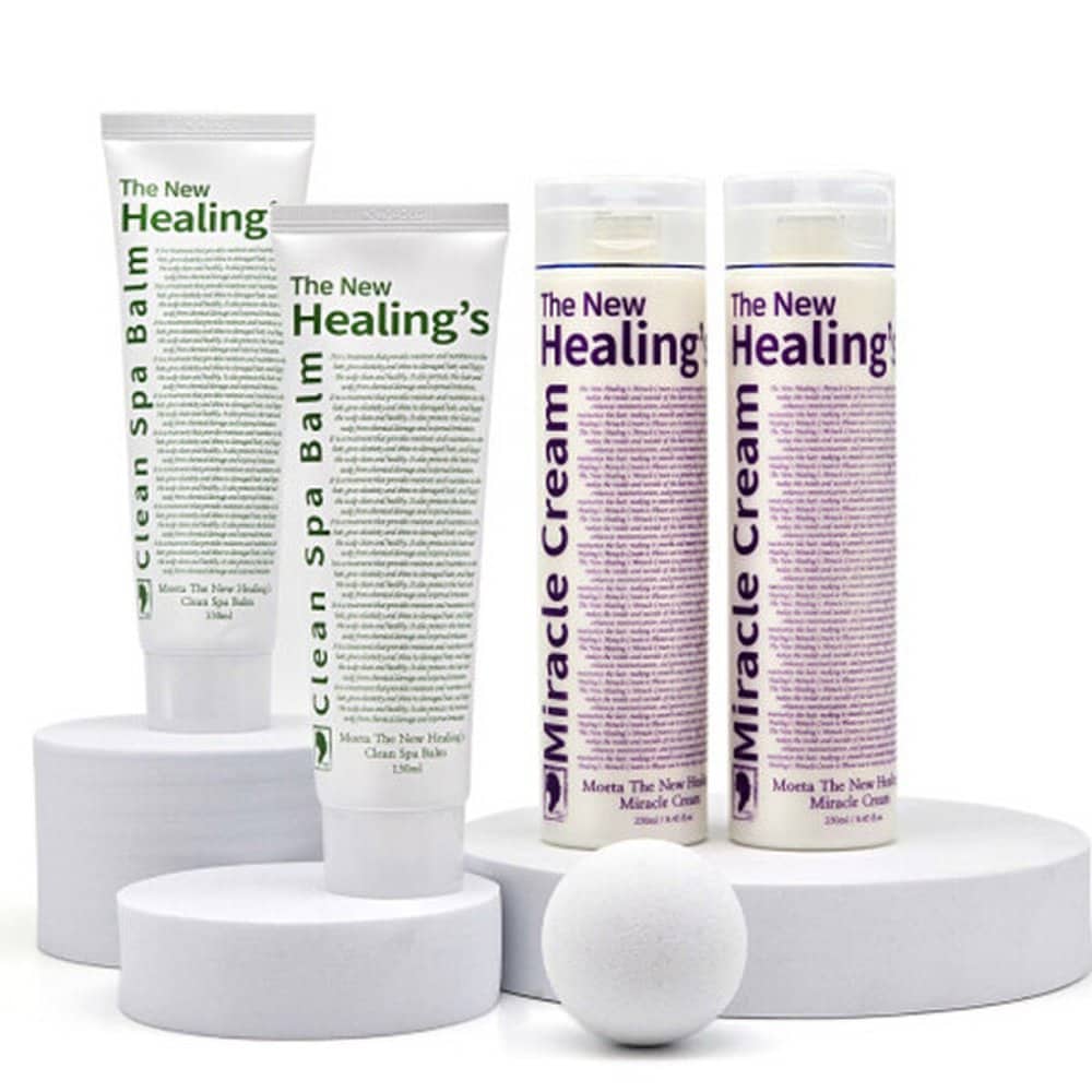 Крем NEW HEALING'S Miracle Cream 250 мл x 2 + бальзам Spa Balm 130 мл x 2 Специальный набор из 4 предметов