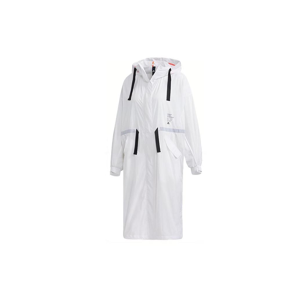 adidas Длинная куртка Sty, женская верхняя одежда, белая GF0119