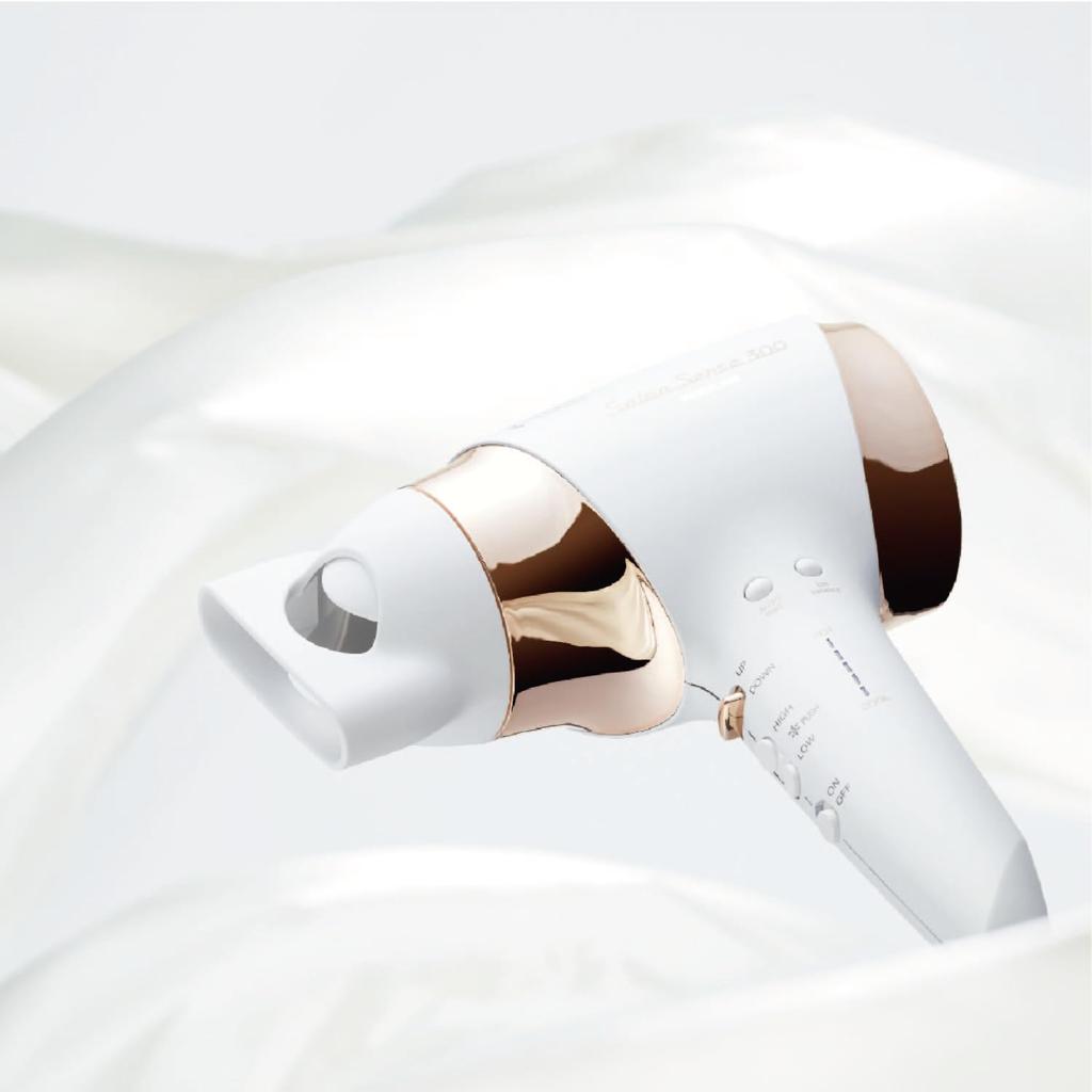 Фен Koizumi Ion Balance Salon Sense 300 с автоматическим переключением белый горячий/холодный KHD-9940/W