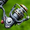 New Spinning Reel for Saltwater and Freshwater Metal Spool Left/right Interchangeable for Smooth Casting 5.2:1 High Speed Ratio