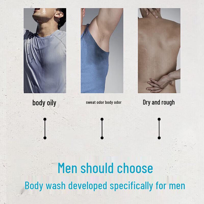 Adidas Conquer Men's 3-in-1 Shower, Shampoo & Face Wash