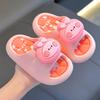Летние детские сандалии для мальчиков и девочек, нескользящая мягкая подошва, для больших детей, родительско-детские, для дома, купания, детские пляжные сандалии