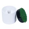 1/2pcs Simulated Lawn Golf Hole Putting Green Cover Golf Practice Training Aids Green Hole Cup Cover Easy To Use