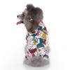 Pet Animals Printed Sleepwear Comfortable Lovely Pajamas For Small Medium Dogs Autumn & Winter Home Warm Coat