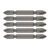 VESSEL High Hardness Double-Headed Bit Set +2×65 5-Piece BW-36