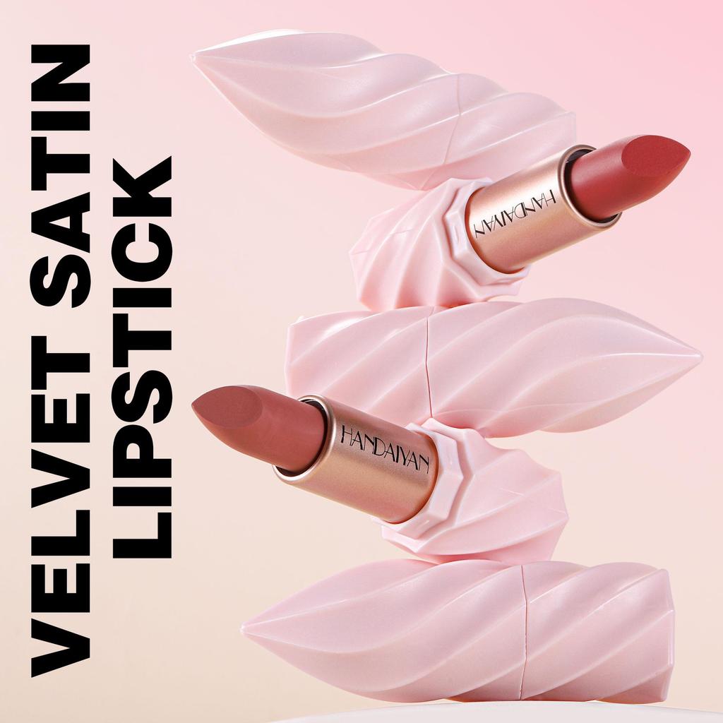 6 Цветов Смелая и Интенсивная Блестящая Металлическая Губная Помада Перламутровый Оттеночный Бальзам для Губ, Стойкий Макияж для Губ Senior с Матовым Покрытием, Подарки