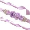 Роза Цветок Искусственный Жемчуг Стразы Женский Пояс для Платья Невесты Пояс Пояс Декор