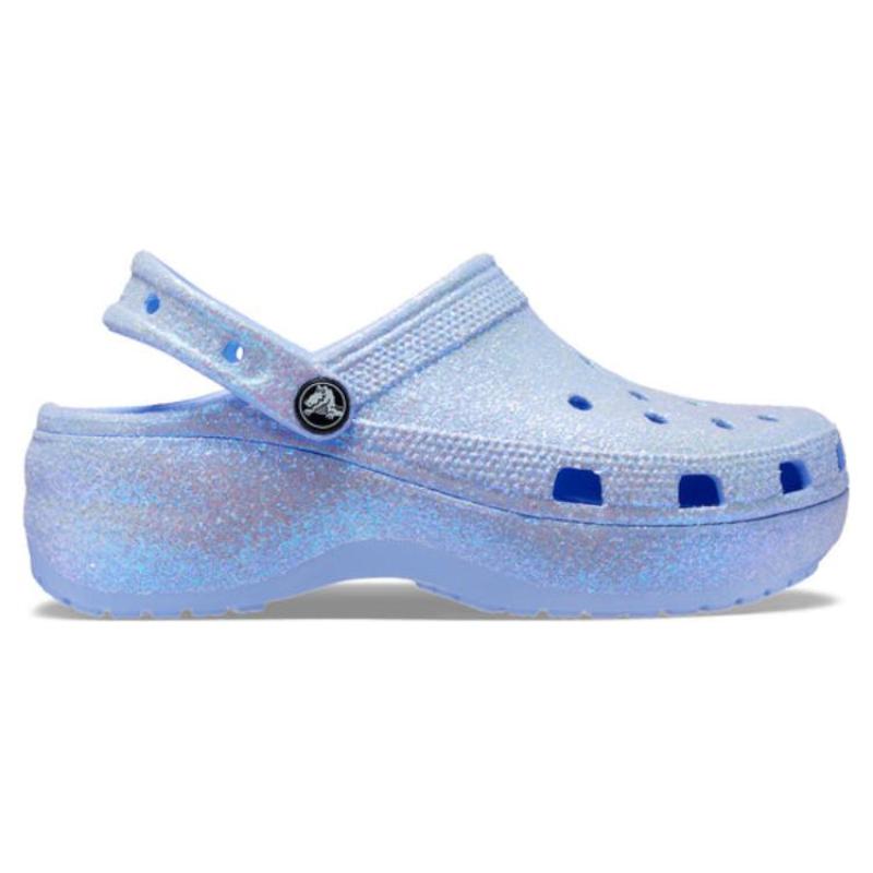 Crocs Удобные и легкие пляжные шлепанцы с отверстиями женские светло-фиолетовые