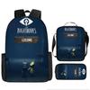 Luxury Popular Novelty Little Nightmares 3D Print 3pcs/Set pupil School Bags Laptop Daypack Backpack Lunch bag Pencil Case
