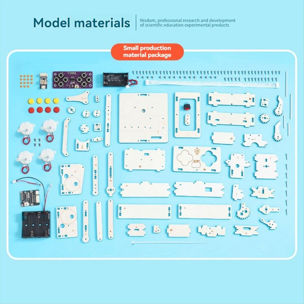 BHBL DIY Беспроводной Пульт Дистанционного Управления Механическая Рука Модель Набор для Детей Физический Экспериментальный Набор Инструментов Детский Обучающий DIY Набор