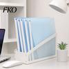 Colorful Document Organizer 5PCS Side Opening File Folder, with Rotating Sliding Bar, Lightweight Clip Folder Durable PP Gradient Color