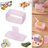 Rice Mold Musubi Maker Molder Warship Sushi Maker Rectangular COD Scoop Mold COD Meat Box Layer U9Y2