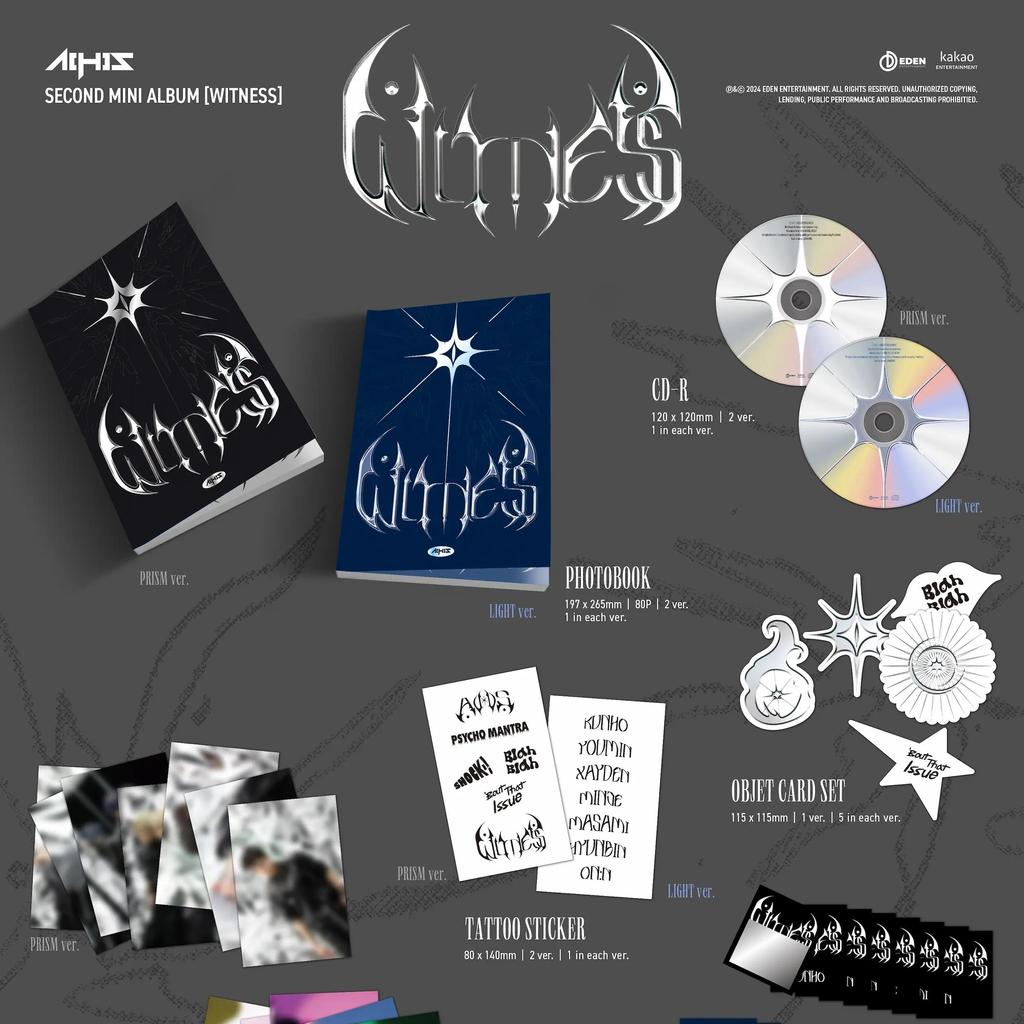 АТЛАС - ВСЕ(ЧАС)НАШ [СВИДЕТЕЛЬ] 2-й Мини-альбом (Версии PRISM & LIGHT)