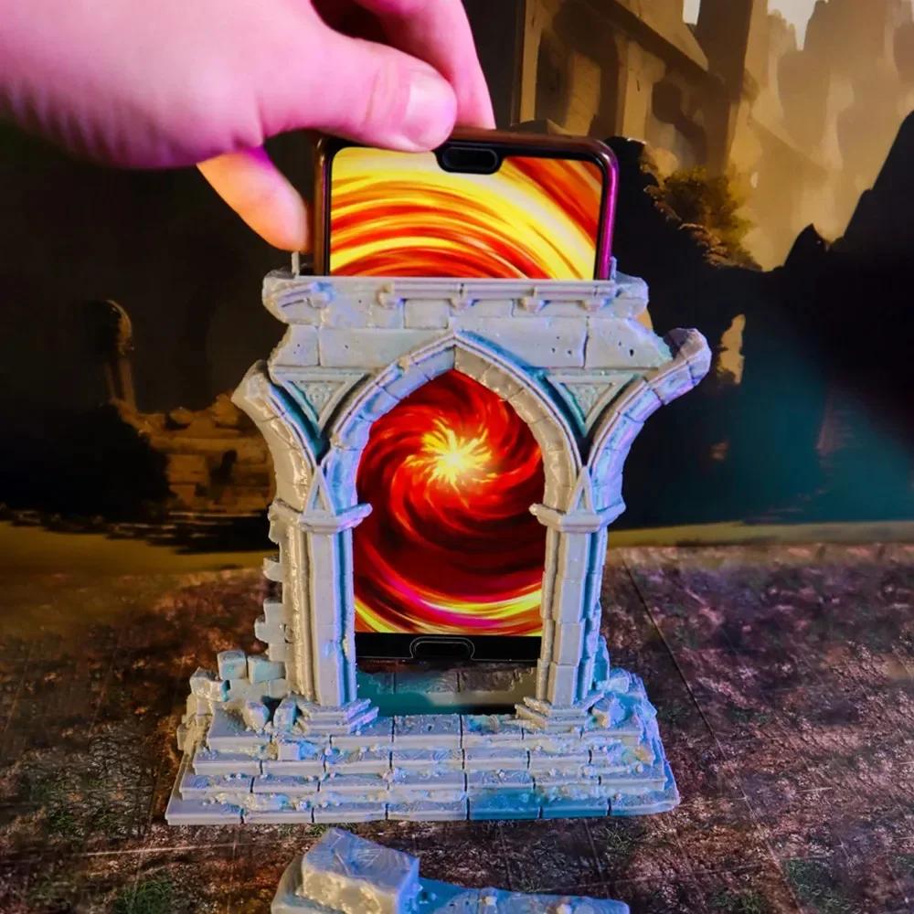 Портал 3D-печати Декоративный аксессуар, который нужно вставить в телефон Домашний декор Украшение гостиной для мужчин Детей Новинка Подарок Магия