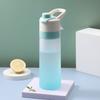 700ml Water Bottle Large-capacity BPA Free Spray Design Gradient Color Girls Outdoor Sport Fitness Water Cup Daily Use