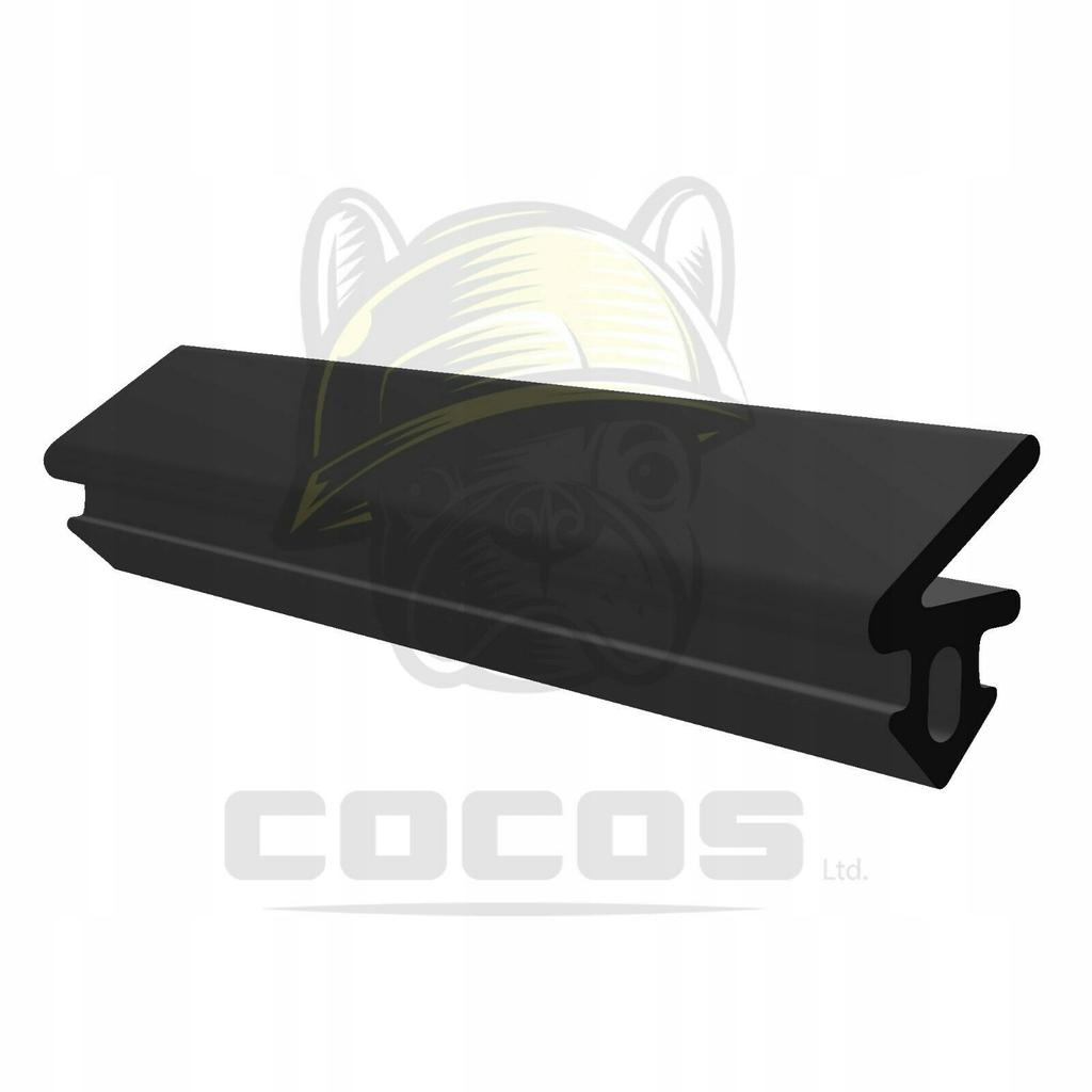 Seal for PVC windows S-1125 PANORAMA BLACK 1m