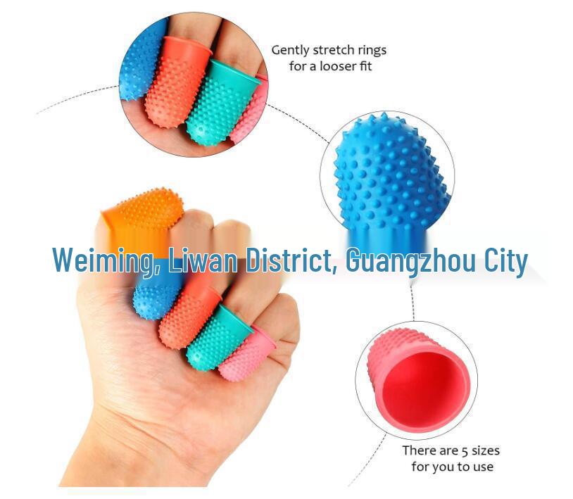 Защитные накладки на пальцы для начинающих гитаристов: Резиновые напальчники для игры левой и правой рукой