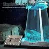 Строительный блок Tuomu T3012 - Модель межзвездного НЛО-космического корабля - Совместим с Lego - Образовательная головоломка, модель для демонстрации
