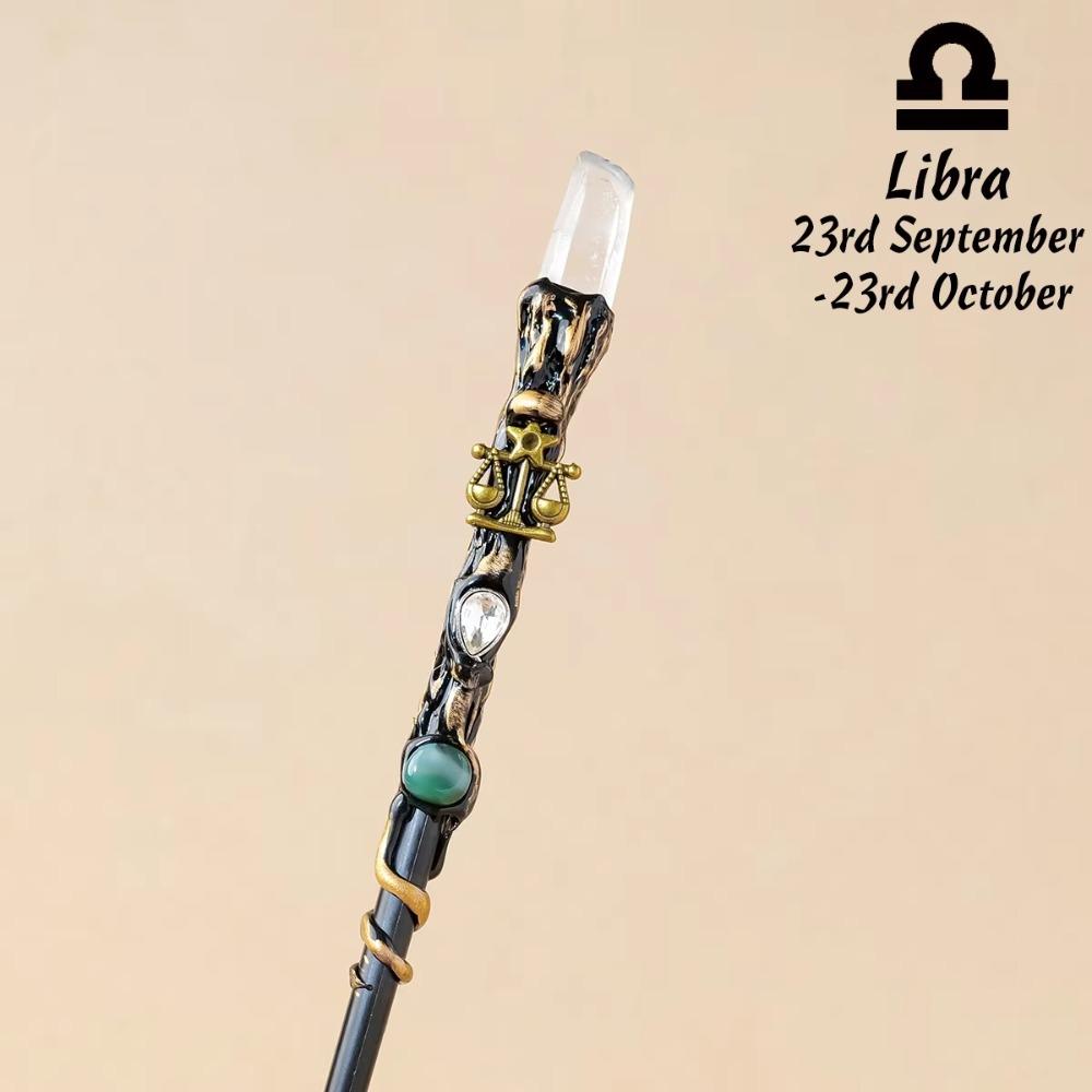 Zodiac Crystal Magic Wand Crystal Ball Magic Scepter Creative Fairy Stick Holiday Gift