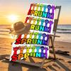 Sprunki Game Print Beach Towel Design, Soft, Lightweight. for Home Bathroom, Spa, Pool, Yoga, Surfing, Camping, Gift for Family, Friend