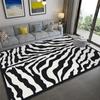 Ковер Jungle Safari Zebra Animal Area Rug, моющиеся ковры для спальни, нескользящий ковер, устойчивый к пятнам, напольный коврик для офиса, столовой