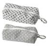 Polka Dot Pencil Case Sweet Zipper Stationery Pouch Pencil Storage Bag  Back To School