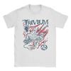 Trivium Кричащий Дракон Футболки Унисекс Хлопок Новинка Футболка Круглый Вырез Футболки С Коротким Рукавом Топы Лето