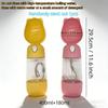 Random single pet travel water bottle, 2-in-1 drinking and feeding design, leakproof, portable for outdoor use, fits both dogs and cats.