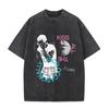 Hot Sale Harry Styles Graphic Print Tshirt Men Women Loose Casual Vintage Washed Cotton Summer New Tee Oversized Streetwear Top