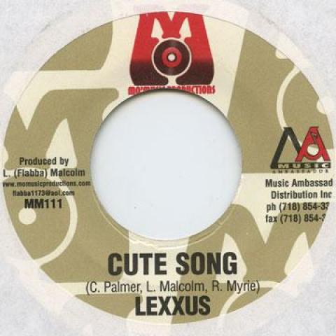 7-дюймовая пластинка MR LEXX (ЛЕКСУС) / XSYTEMENT - Милая песня / Клубные огни Mo Music 2002 США Регги, Ска и Даб