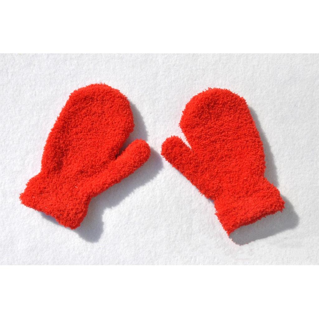 5-11 Years Old New Baby Mittens Newborn Children Kids Gloves Mohair Plush Thick Boys Girls Gloves Winter Accessories for Kids
