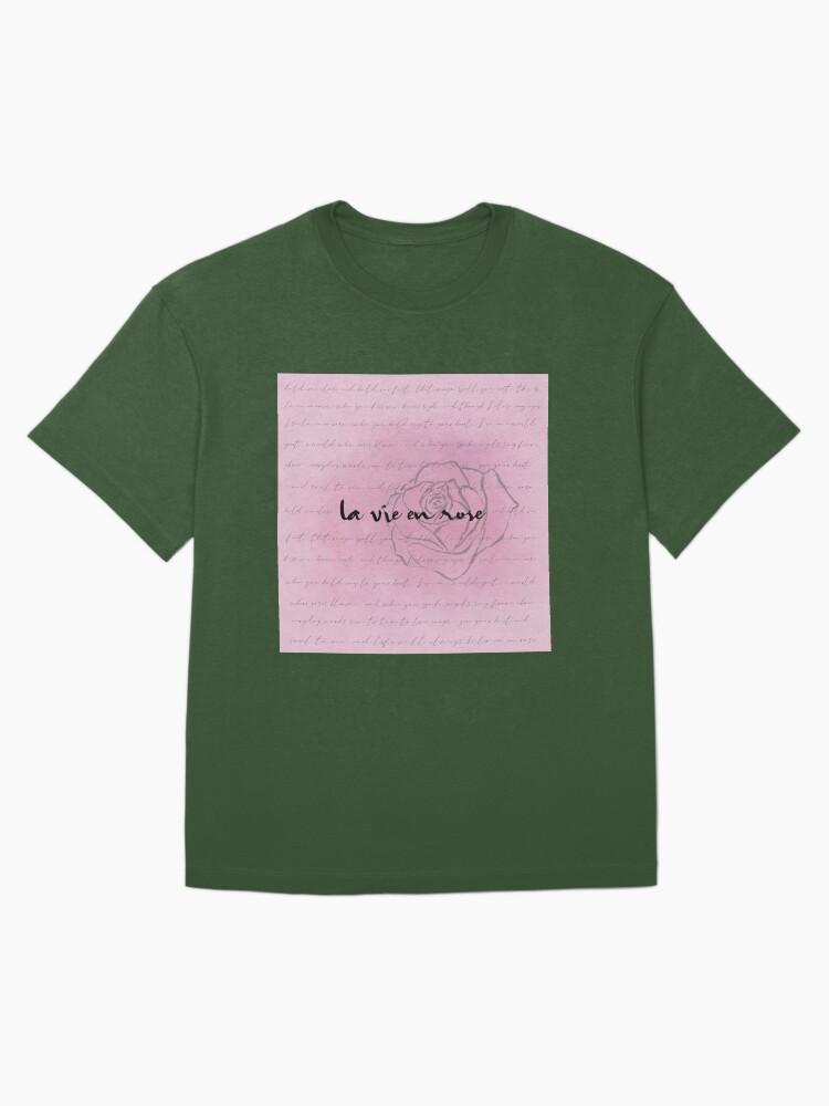 édith Piaf La vie en rose (English) Oversized T-Shirt
