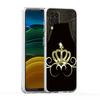 Чехол-корона с бриллиантами для Samsung Galaxy A13 A22 A32 A52 A72 A51 A71 A11 A31 A41 A33 A53 A73 5G Прозрачный силиконовый чехол Сумка Capa