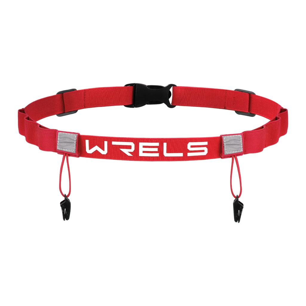 WRELS Unisex Triathlon Marathon Race Number Belt Outdoor Sports Cycling Running Multi-function Race Number Bib Holder Waist Belt