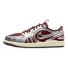 Air Jordan 1 Low Method of Make V3 Темно-красный металлик серебристый Женские кроссовки Кокосовое молоко HQ2186-600