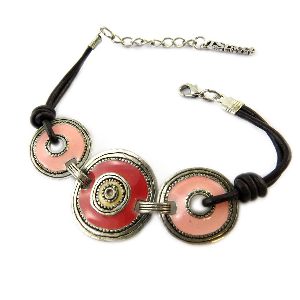 Les Trésors De Lily [D9661] — Дизайнерский браслет «Byzance», розовый