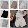 Twists Knitting Wool Scarf Acrylic Fibers Winter Warmer Scarf Long Thickened Neckscarf  Outdoor