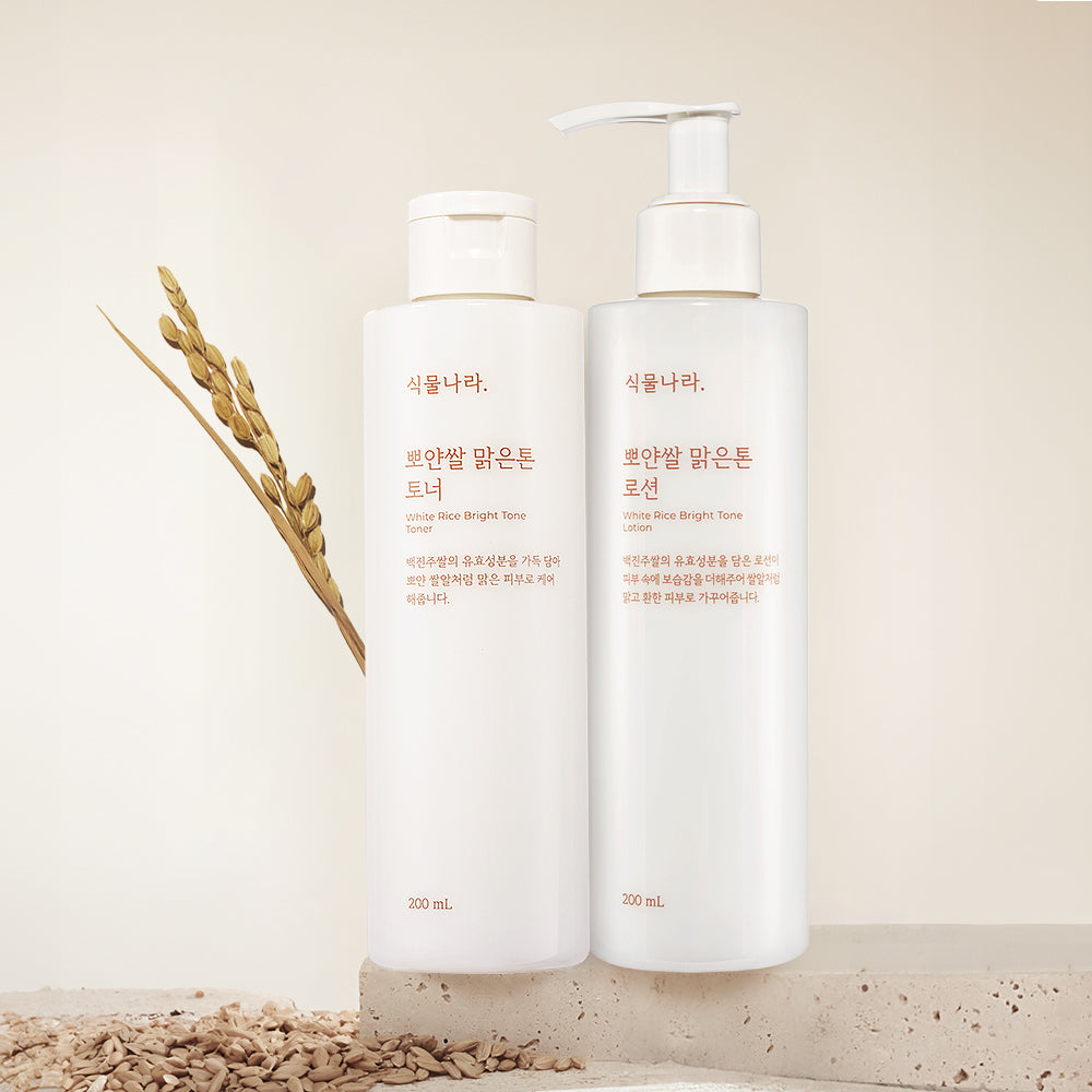 Shingmulnara Ppoyan Rice Clear Tone Lotion 300ml