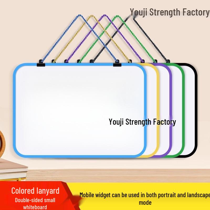 Двусторонняя магнитная мини-доска: Стираемая настенная доска для записей, преподавания и рисования
