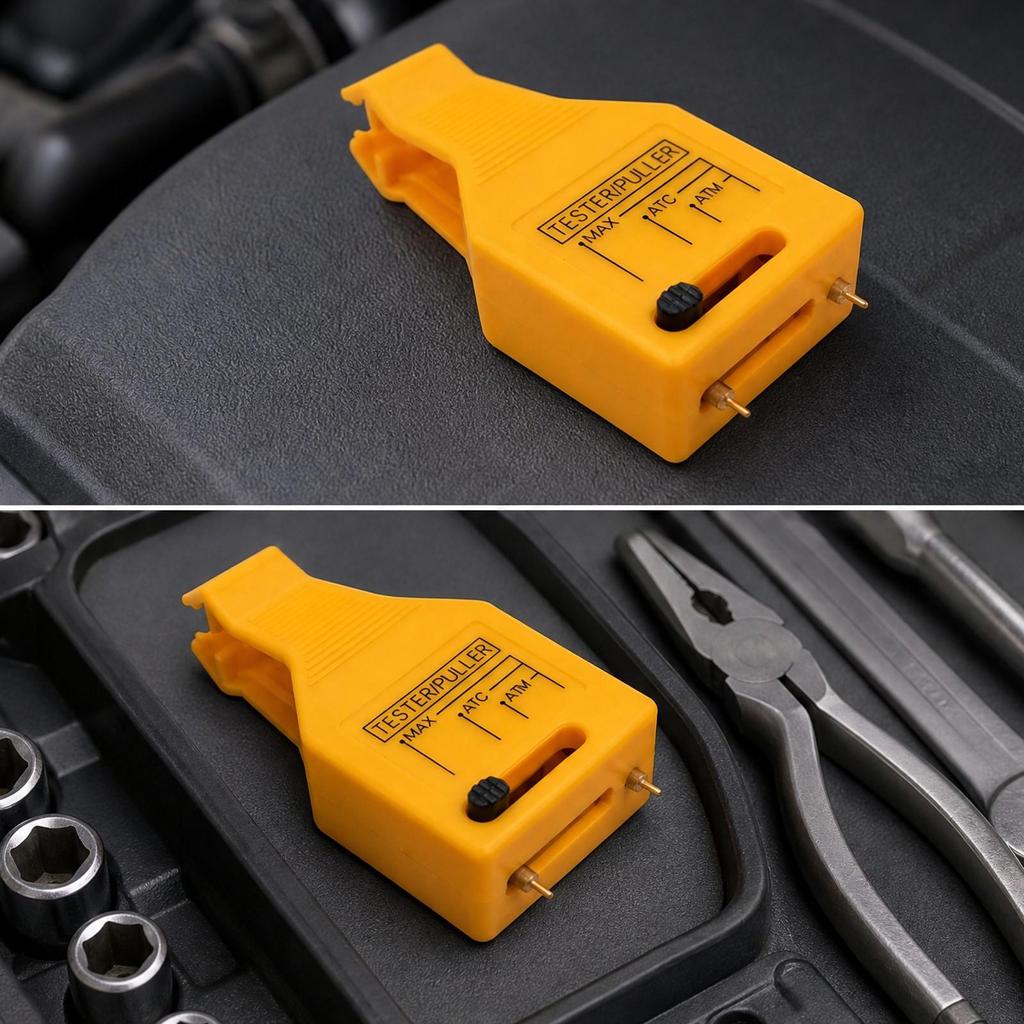 Automotive Fuse Tester and Puller Compact Non-Slip