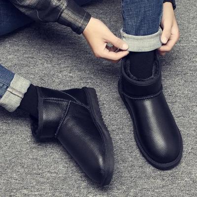 Мода Теплые Защищенные от холода Мужские Зимние Ботинки Водонепроницаемые Ботильоны Мужские Снежные Ботинки Роскошные Бренды Предлагают Противоскользящие Распродажа Удобные Рабочие